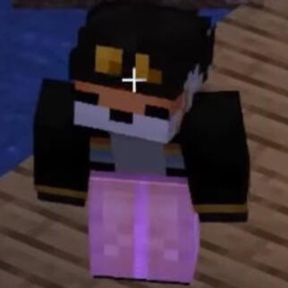 fundy crouching with the drip (minecraft)